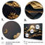 Dreamy Golden Mountain IV - Art mural encadré abstrait en marbre-770331406-770331405