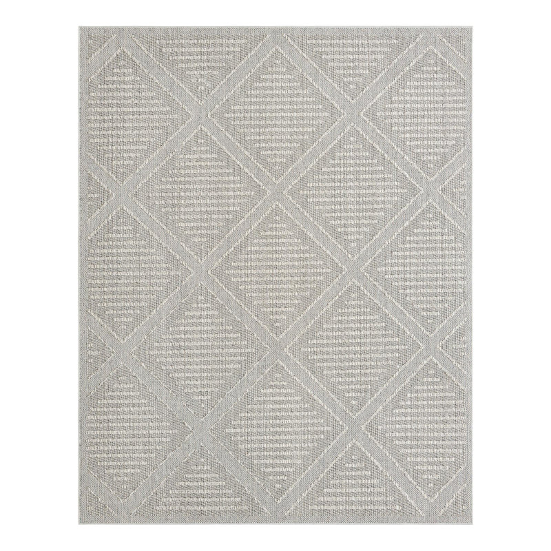 Indoor/Outdoor Trellis Area Rug, Rectangle 7'10" x 10'