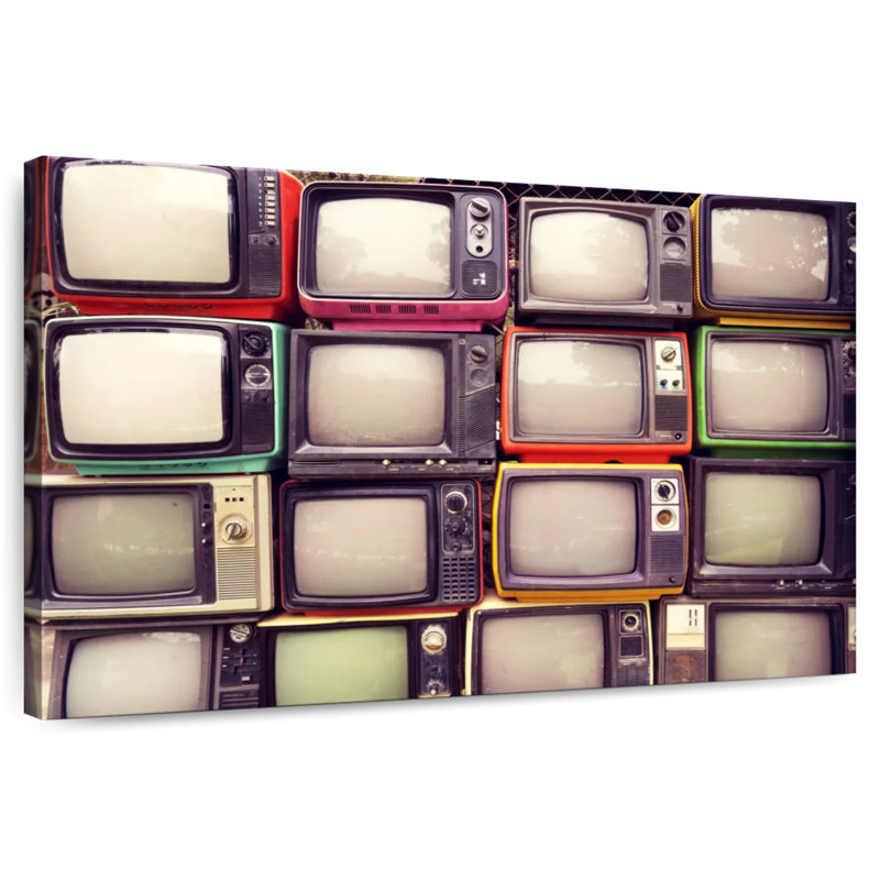 Téléviseurs rétro Kerner, H 30 po x l 45 po