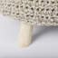 Tabouret d'appoint en bois massif Laverty