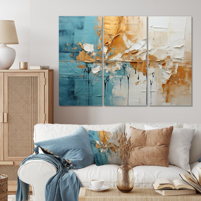 Transcendent Textures I - 3 impressions sur toile tendue