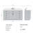 Thornaby 66'' Solid Wood Single Bathroom Vanity with 1.5'' Carrara Quartz Top-1257290974-1215536296