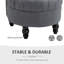 Chaise d'appoint en polyester touffeté de 25,5 po Danail-153558175