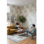 Papier peint texturé amovible moderne beige