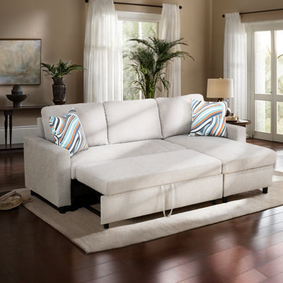 Maitilde Upholstered 83'' Sleeper Sofa