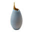 Frosted Vase w/Amber Casing-71272872-71272869