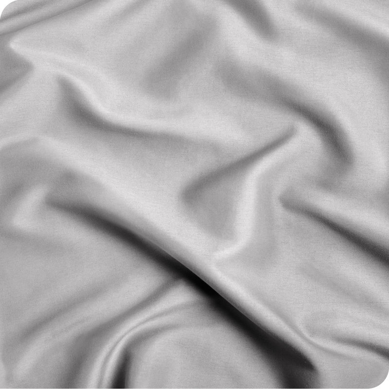 Twin Light Gray Deep Pocket Microfiber Stretch Sheet Set