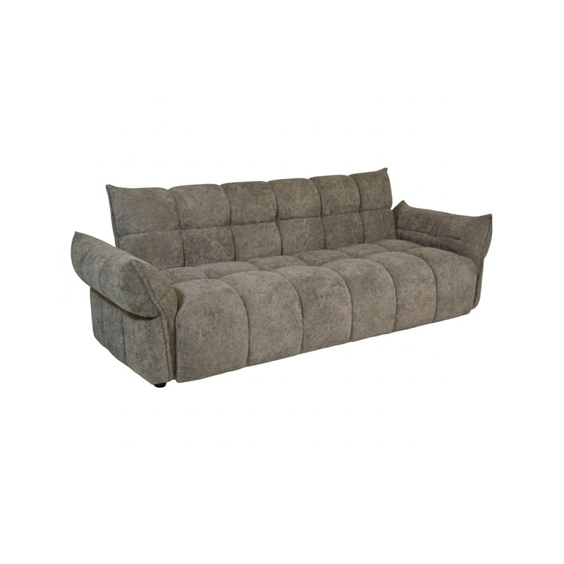 3 Seater Boucle Sofa Bed, Grey