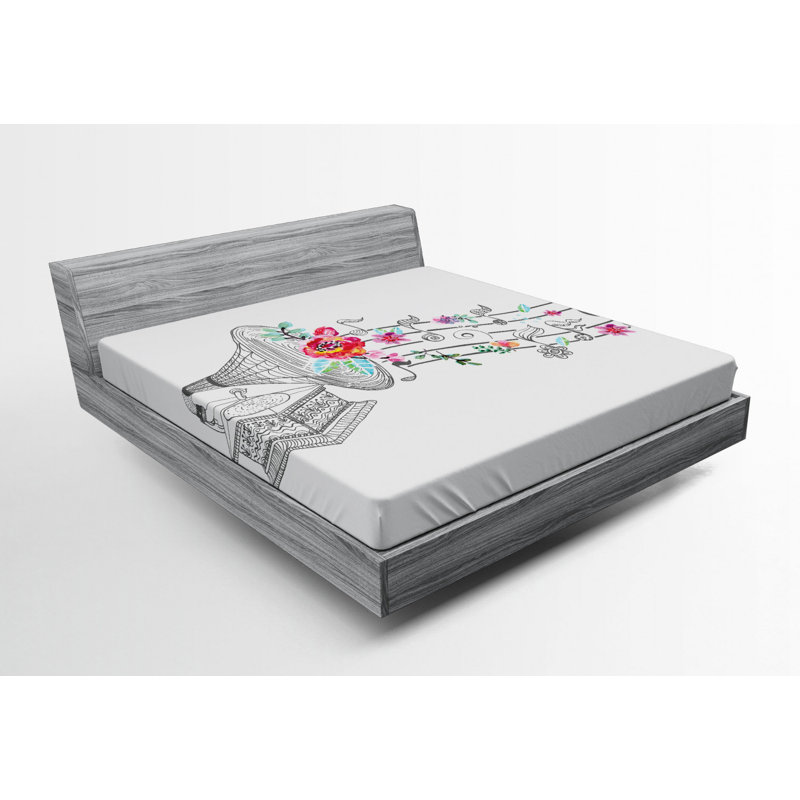 Microfiber Fitted Sheet, Queen Fitted Sheet