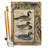 Double Sided 40'' H x 28'' W Polyester Flag Set