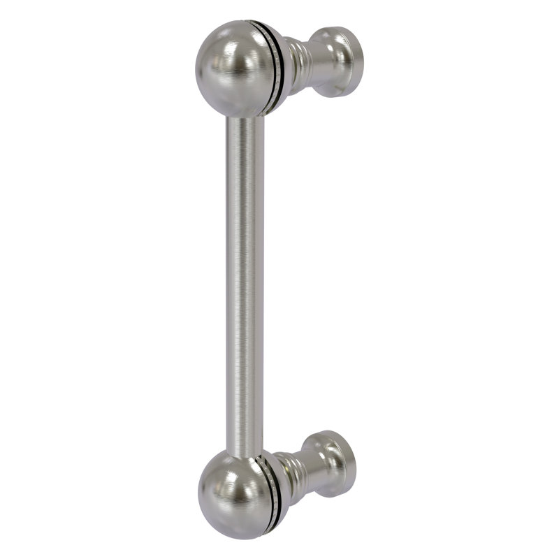 Poignée ronde Gober, Nickel satiné