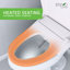 Siège de toilette allongé