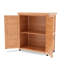 Potting Bench With Storage Cabinet And Table Top For Outdoor Patio,Outdoor Work Station Table-861918668
