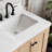 Cambridge 60'' Solid Wood Double Bathroom Vanity in Oak, with 1.5'' Carrara White Quartz Top, Center, Rectangle Sink-1463372125-1455303306