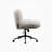 Cross Legged Office Chair On Wheels Adjustable Swivel Wider & Thickened-664694395