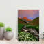 Rainbow Over Dallas Peak Abstract Contemporary Flower Landscape Wall Art Print 1 Piece Wrapped Canvas Wall Art-1841432716