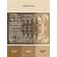 Tapis oriental doux moelleux de style oriental Luyster - reliure beige-1449561441