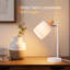 1-Light White Table Lamp