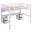 Lit mezzanine avec bureau, armoires, tiroirs et plateau de chevet, station de charge-1312522900