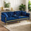 2 Seater Velvet Sofa