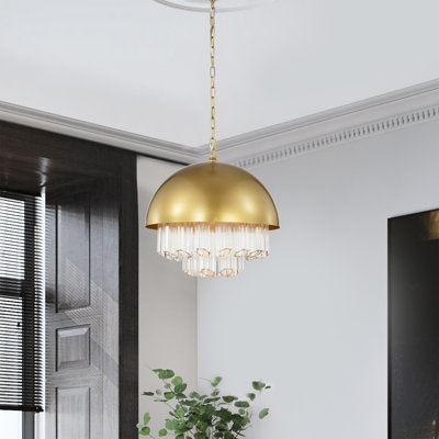 4 - Light Gold LED Unique/Statement Pendant