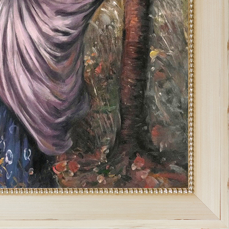 « alésageas » par john william waterhouse, peinture sur toile encadrée, H 28,5 po x l 24,5 po x P 2 po, Constantine