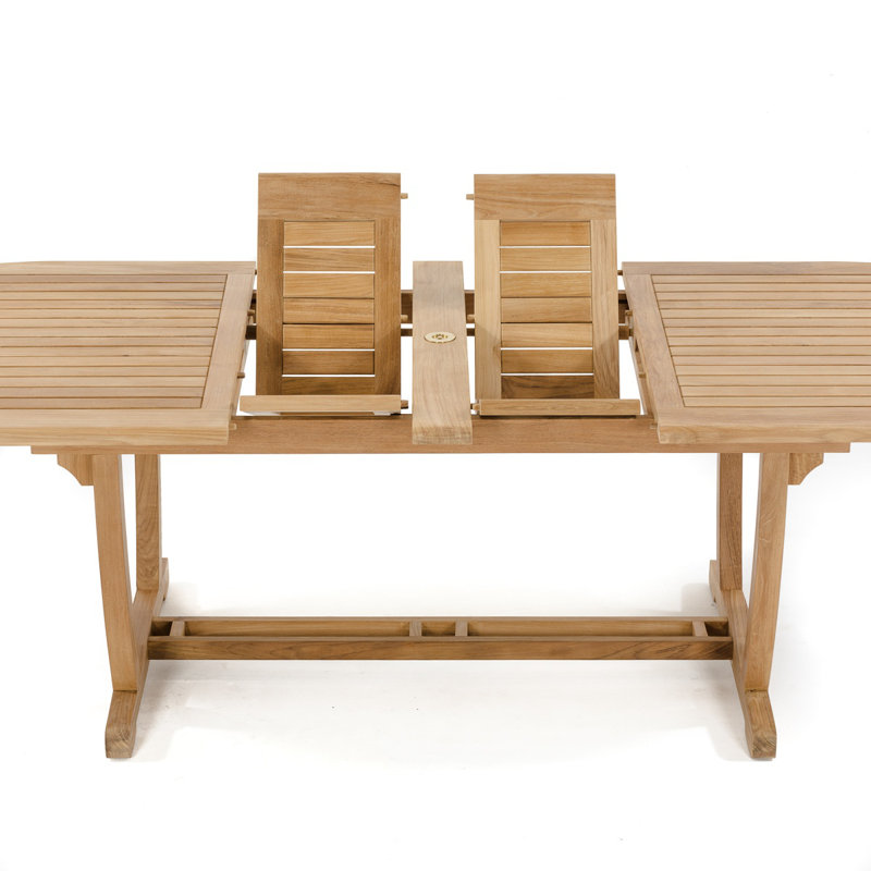 Outdoor Oval Teak Dining Table