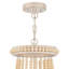 Geraldina 3-Light Empire Wood Bead Chandelier-1488361781