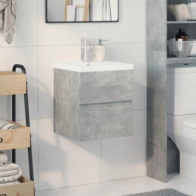 Rowanne Single Bathroom Vanity with Ceramic Basin