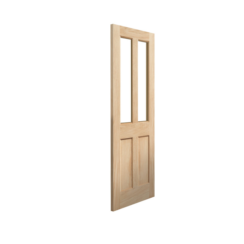 Derwent Oak Internal Door Unfinished, 198.1cm H x 76.2cm W x 3.5cm D