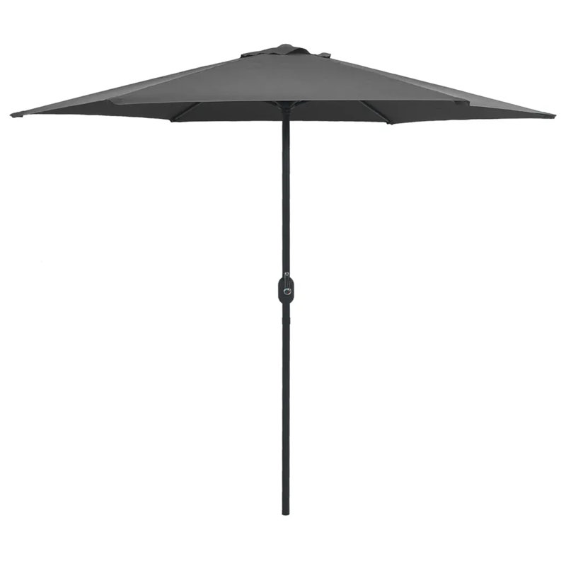 ClipperCove 270cm Market Parasol, Anthracite