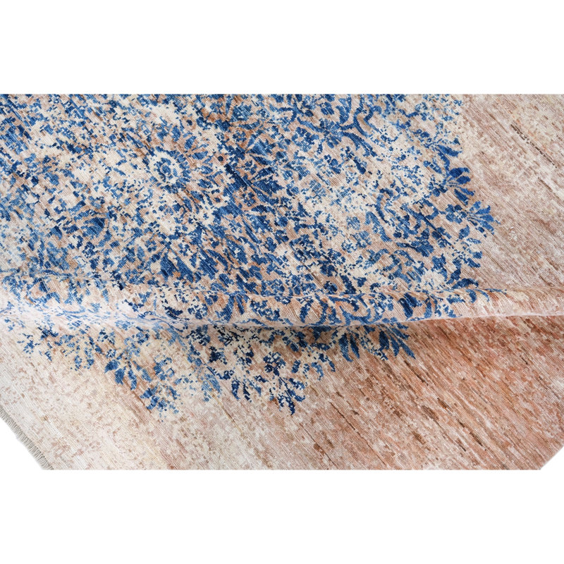 Hand Knotted Wool Area Rug
