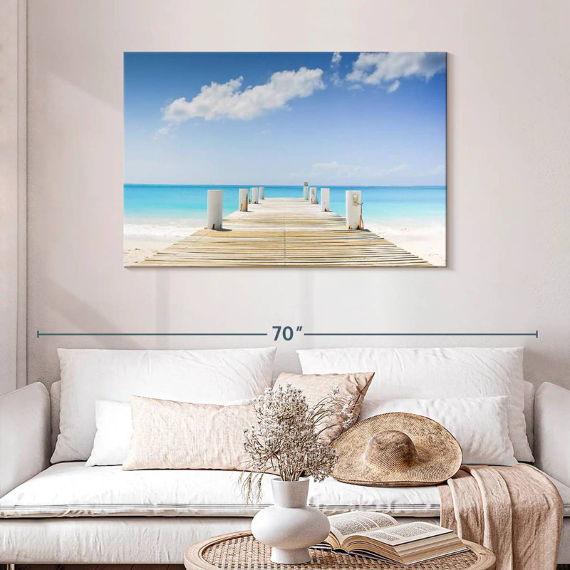 Aletra Beach Dock, 30" H x 45" W