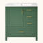 Ensemble de meuble-lavabo avec lavabo-415037824
