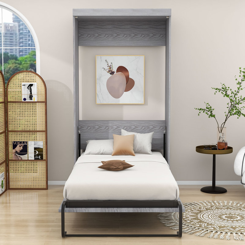 Lit en bois Harilda Murphy, Simple