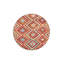 Tapis tissé multicolore à motif géométrique en croix multicolore et tapis décoratif lavable à la machine-1000330043