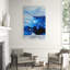 Blue Sky 1' Framed Print on Glass