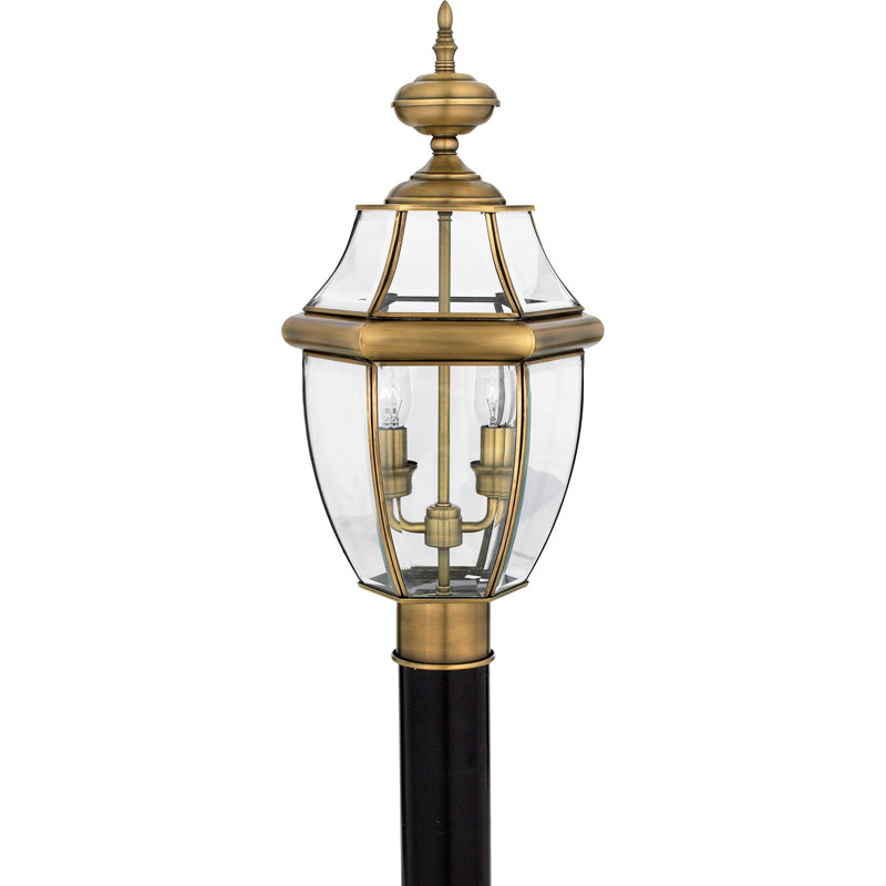 Jayde Lantern Head, Antique Brass