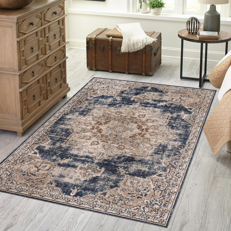 Arloa Oriental Indoor Rug, Rectangle 7'10" x 11'