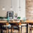 Gopesh 1 - Light Crystal Geometric Integrated LED Kitchen Island Pendant-1564812253