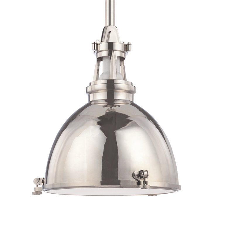 Massena 1 - Light Pendant, Polished Nickel, Polished Nickel
