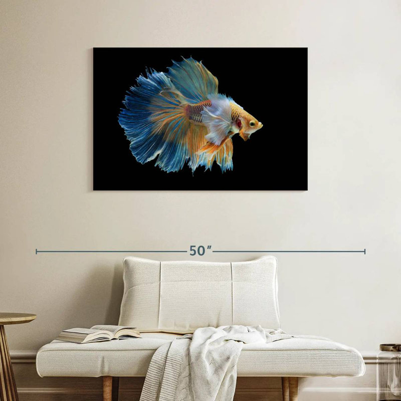 Brampt Sublime Fighter Fish, 26" H x 39" W