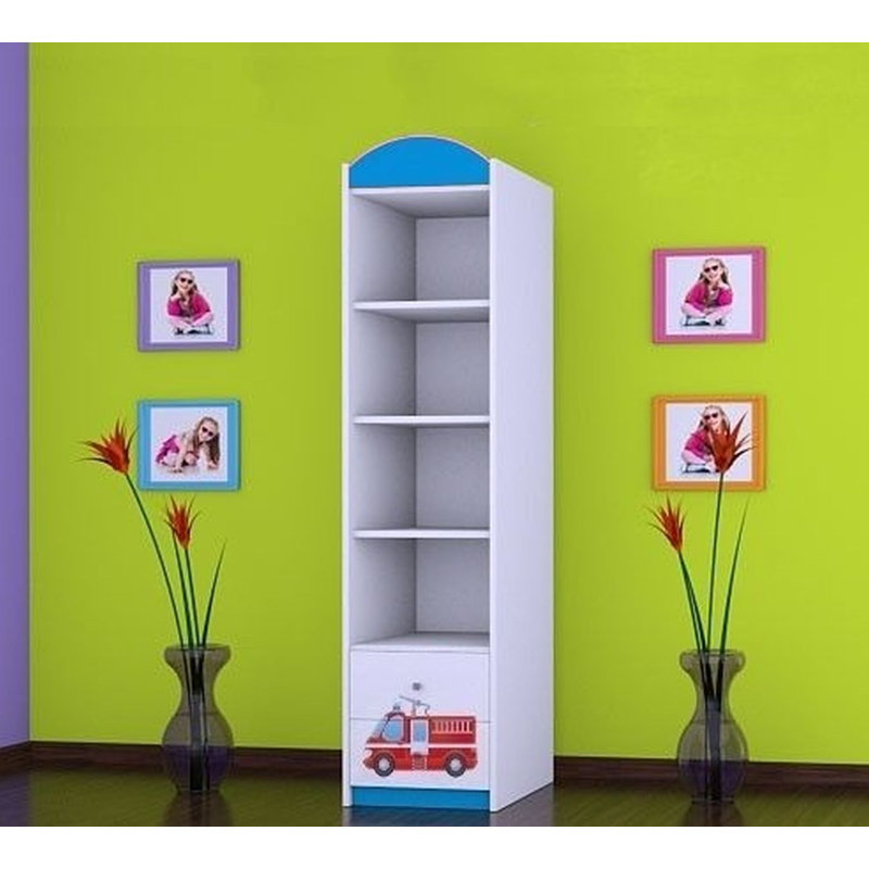 Branham 1 Door Wardrobe, Blue