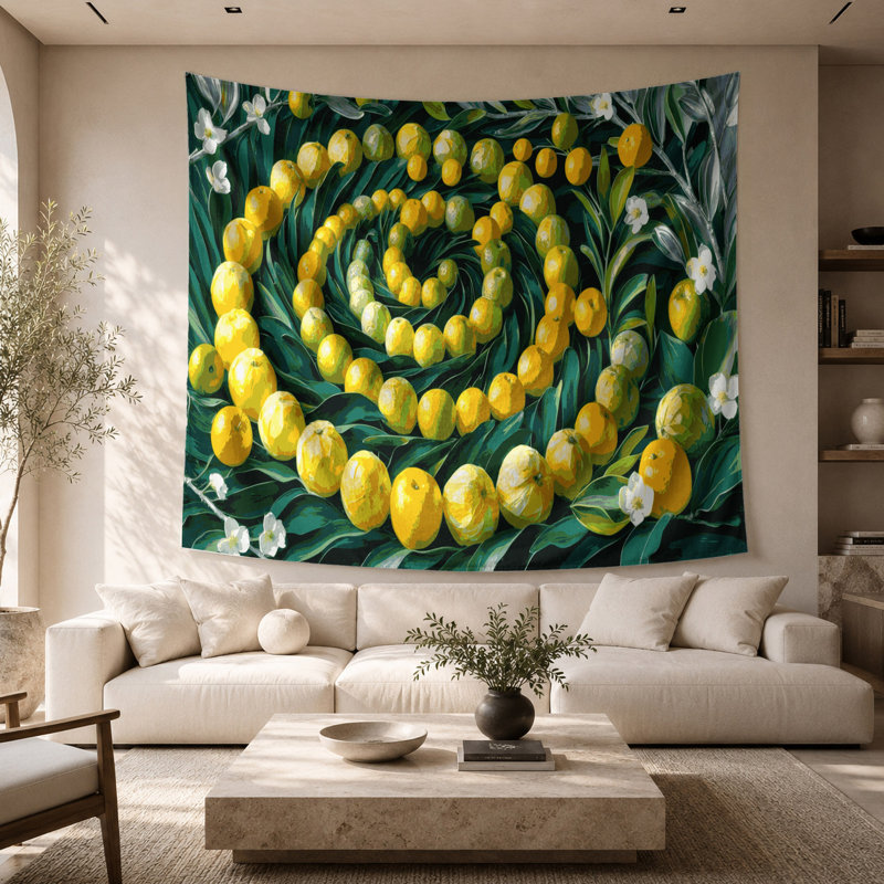 Tapisserie murale Fruit Limequat, 26 po x 36 po