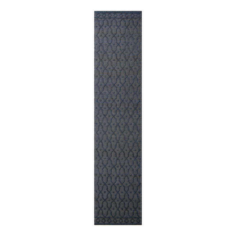 Geometric Indoor Rug, Runner 2'7" x 12'