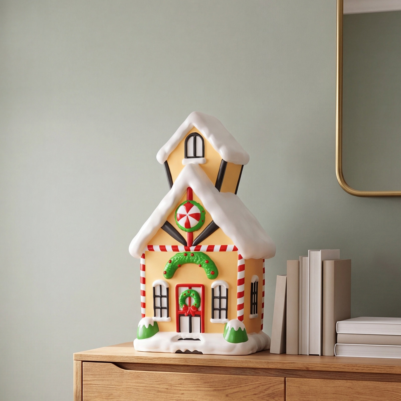 Gingerbread House Blow Mold