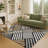 Machine Washable Indoor/Outdoor Chantille ACN2339 Geometric Rug-1364432269