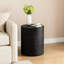 Cylindrical 35x35x44cm Side Table Stone Shape Magnesium Oxide Sofa Table-1239309310
