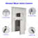 Wall Mount Dual Shower Head with Rough-in Valve and Slide Bar