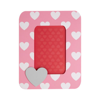 Peebles Pink Wood Matte Picture Frame